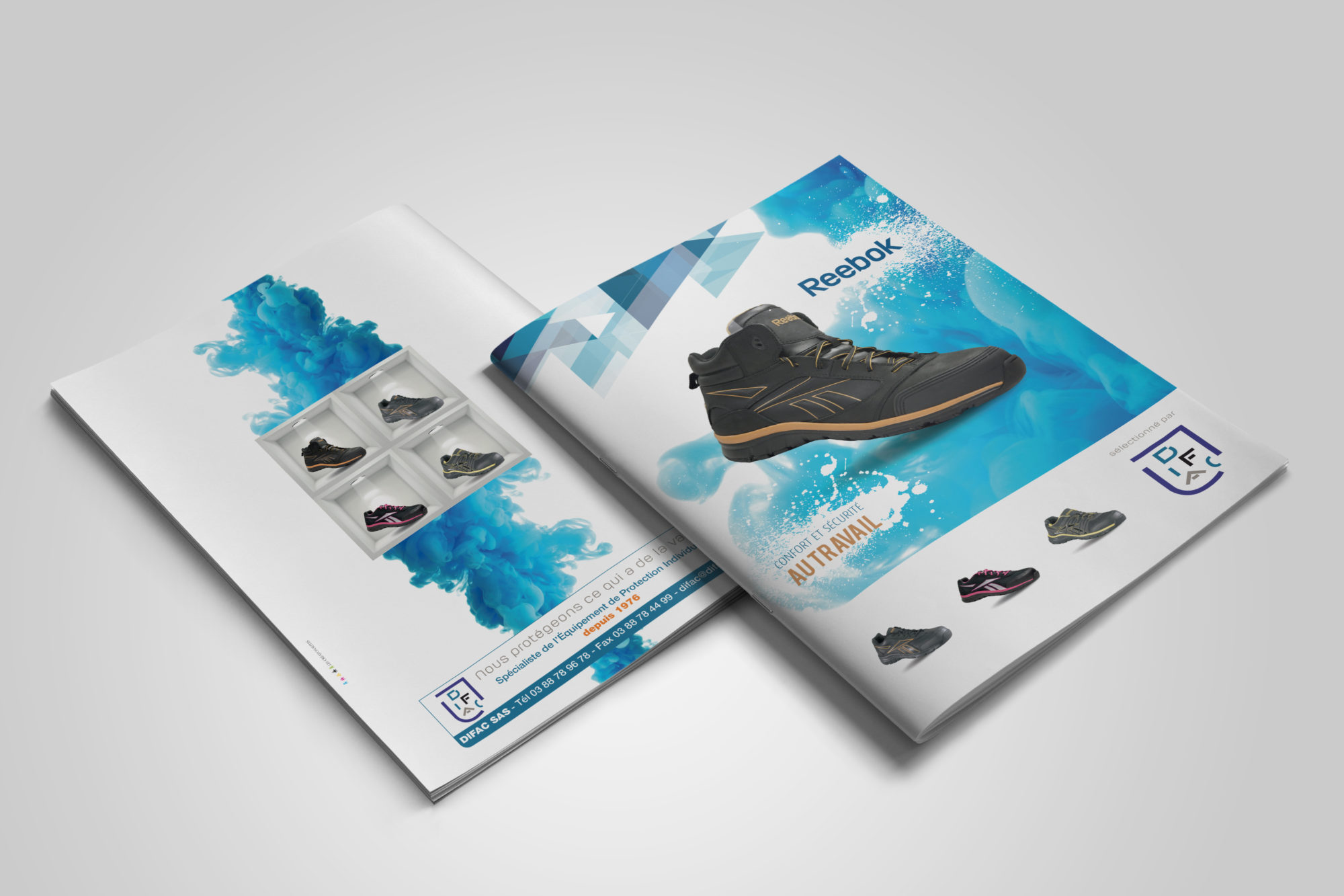 DIFAC – stratégie – catalogues – site web – stands – packaging – Les Créatonautes