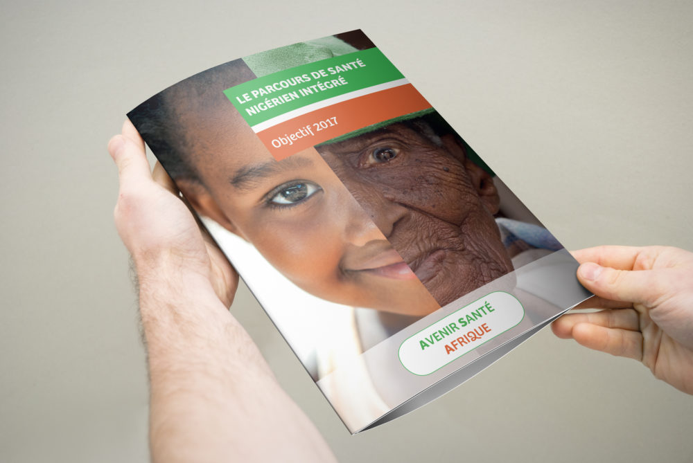 Avenir Santé Afrique – Identité visuelle outils de communication – Les Créatonautes