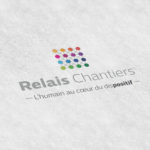 Relais Chantiers - logo charte graphique - Les Créatonautes - agence de communication strasbourg alsace